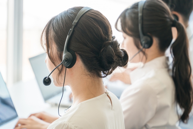 コールセンター事業部の正社員 カスタマーサポート サービス 人材求人イメージ